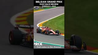 2024 Belgian GP Race Report Highlights Analysis and Results [upl. by Yromas601]