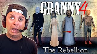 GRANNY 4 The Rebellion THE WHOLE FAMILY IS BACK [upl. by Hawley]