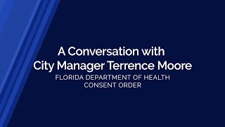 Conversation with City Manager Terrence Moore [upl. by Fidellas637]