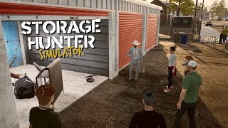 Storage Hunter Simulator  Can We Make A Profit  First Look [upl. by Mariande]