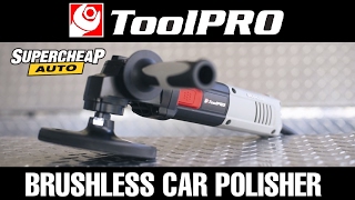 Brushless Car Polisher  ToolPRO [upl. by Sheelagh709]