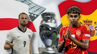 EMFinale Spanien gegen England die Quoten und die Fakten [upl. by Donata]