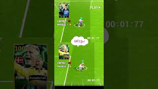 O Kahn Vs Schmeichel Double Booster Card eFootball Shield Ball Challenge 😱shortsefootball foryou [upl. by Yelich35]