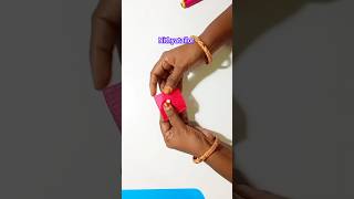 How to make potli button shortsviral shortsfeed shortvideo youtubeshorts [upl. by Aicilev]