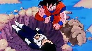 DRAGON BALL Z GOKU ENCUENTRA A VEGETTA BORRACHO [upl. by Anha931]