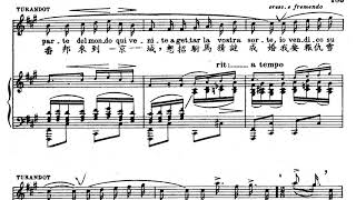 Aprender Una Aria Con Partitura 5 In Questa Reggia [upl. by Eniamert]