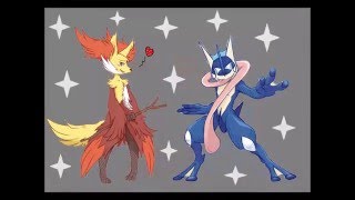 Greninja y Delphox [upl. by Yoshi]