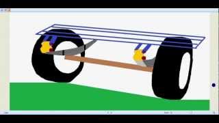 Animation How leaf spring works ✔ [upl. by Anniala]