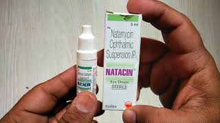 NATACIN Eye Drops review Effective Treatment of Fungal Blepharitis Conjuctivitis Keratitis [upl. by Hamas]