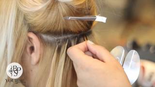 BPS  How to apply Keratin Bond Extensions from Great Length [upl. by Herwig]