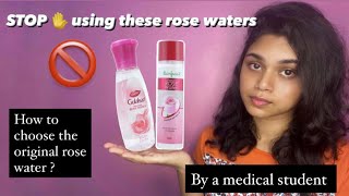 Rose water la rose eh illaiya How to choose rose water [upl. by Almeida]