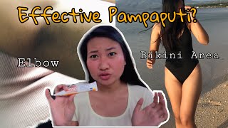 GLUTAC UNDERARM amp BIKINI WHITENING GEL REVIEW  QUARANTINE GLOW UP 2020 [upl. by Suolevram]