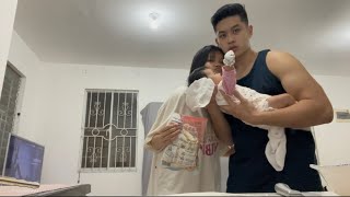 VLOG COOKING PANCIT FOR DINNER 😍❤️  ERICA AHERN [upl. by Yennaiv]