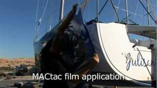 MACtac Boat Wrapping Film [upl. by Nylekcaj]