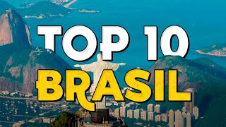 ✈️ TOP 10 Brasil⭐️ Que Ver y Hacer en Brasil [upl. by Verdie169]