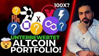 Mit diesem PORTFOLIO 100x möglich  15 Kryptos  Unterbewertet [upl. by Nolyd]