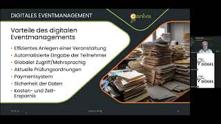 Exklusiver CanimasterInhalt Der digitale Verein 3  Veranstaltungsmanagement mit Andreas Willig [upl. by Anailli]