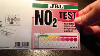 Nitriet No2 jbl druppeltest [upl. by Leinto597]