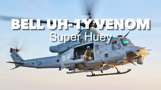 The Bell UH1Y Venom Utility helicopter [upl. by Asilanna]