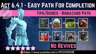 MCOC Act 641  Easy Path For Completion  TipsGuide  No Revives  Story quest [upl. by Netsirhk583]