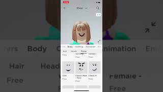 How to get FREE faces in roblox [upl. by Erida312]