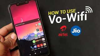 How To Use VoWifi Calling  Vowifi Jio  Vowifi Airtel  Hindi [upl. by Bores]