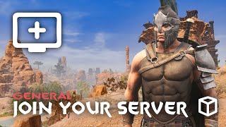 How to Join a Conan Exiles Server [upl. by Nork77]