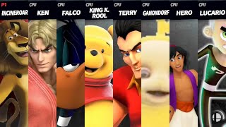 Alex Lion vs Ken vs Daffy vs Pooh Bear vs Gaston vs Laa Laa vs Aladdin vs Danny [upl. by Saire819]