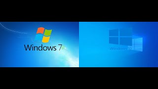 Windows 7 SP1 vs Windows 10 21H2 boot test and shutdown test in virtualbox VMs [upl. by Lav]