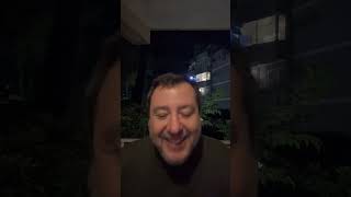 SALVINI SULLO SCIOPERO E SULLA RIVOLTA DI MILANOCORVETTO [upl. by Kannry]