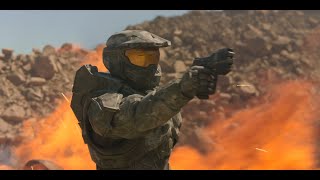 Halo TV Series Chief vs The Covenant PART 3 RESCORED [upl. by Euqinommod]