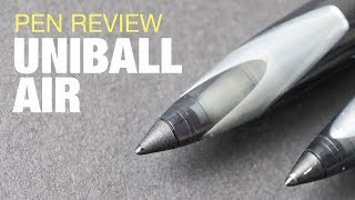 Artist Review Uniball Air Rollerball Pen [upl. by Aiciled]