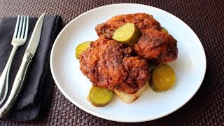 Nashville Hot Chicken  How to Make Crispy NashvilleStyle Fried Chicken [upl. by Klarrisa]