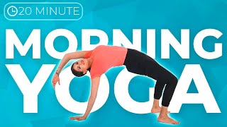 20 minute Full Body MORNING Yoga for Strength amp Flexibility 🔥 [upl. by Masera]