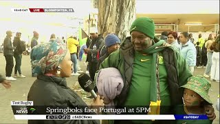 Test Rugby  Springboks face Portugal [upl. by Arikat]