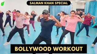 Bollywood Workout  Nonstop Bollywood Zumba Workout  Zumba Fitness With Unique Beats  Vivek Sir [upl. by Esahc]