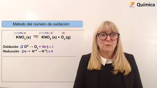 56 Química Reacciones Redox Método del número de oxidación [upl. by Uriel]