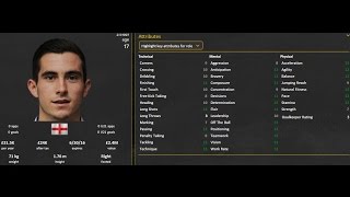 Football Manager Wonderkids on FM17 Mobile [upl. by Elocyn]