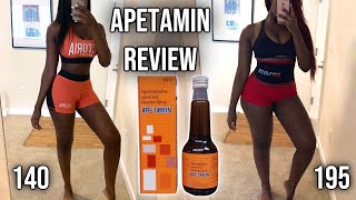 APETAMIN UPDATE  TIPS amp TRICKS TO GAIN WEIGHT FAST BEFORE AND AFTER PICS [upl. by Ayikaz]