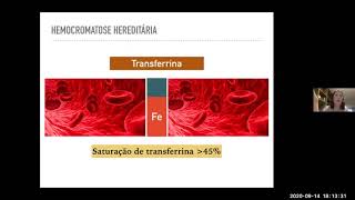 Hemocromatose  Aula Dra Andreza Teixeira USPRP [upl. by Yatnuahc168]