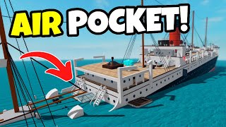 Testing MOST REALISTIC SINKING SHIP GAMES Roblox [upl. by Siladnerb360]