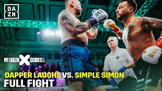 FULL FIGHT  Dapper Laughs vs Simple Simon [upl. by Pardo]