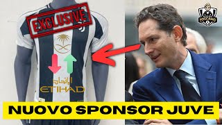 NOVITA SPONSOR JUVE A Luglio sarà UFFICIALE e probabile NUOVO SOCIO [upl. by Linson]