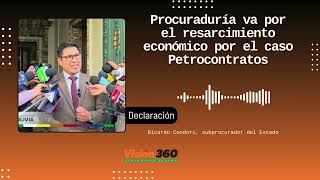 Procuraduría va por el resarcimiento económico por el caso Petrocontratos [upl. by Eirrem842]