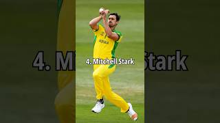 Top 10 Australian Bowlers of all Time shorts bowling cricket Mitchell stark [upl. by Merrielle883]