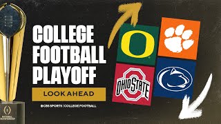 CFP Rankings Lookahead Week 11 Oregon REMAINS undefeated Can Penn State still make it [upl. by Tnek443]