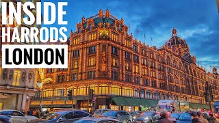 Inside Harrods  Luxury Shopping for Celebrities and Billionaires in Knightsbridge London 4K HDR [upl. by Colon]