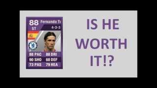 Fifa 12 reviews  Fernando Torres purple 88 iMOTM review and in game stats [upl. by Rooker533]