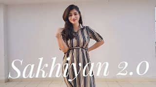 SAKHIYAN 20  BellBottom  Akshay Kumar  Maninder  Vartika Saini choreo  Easy Dance on Sakhiyaan [upl. by Yaned679]