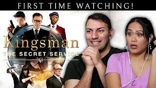 Kingsman The Secret Service 2014 First Time Watching  MOVIE REACTION [upl. by Nellak]